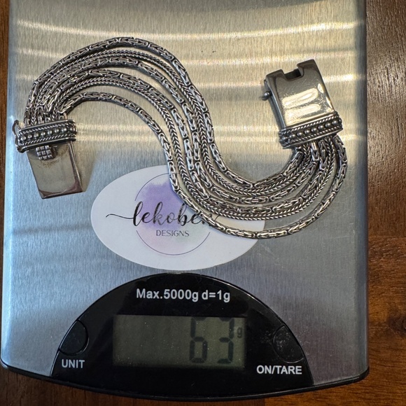 SILPADA - Sterling Silver  - 6-Strand “Go Gorgeous” Bracelet - Picture 11 of 11